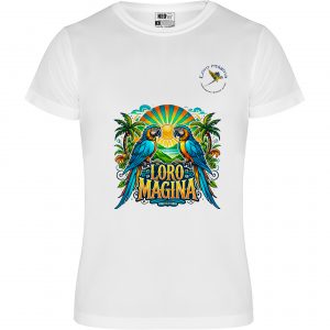 Camiseta Blanca Loro Mágina